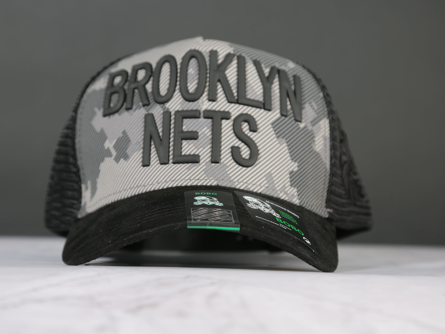 Cap Brooklyn nets cap (mirror) gray