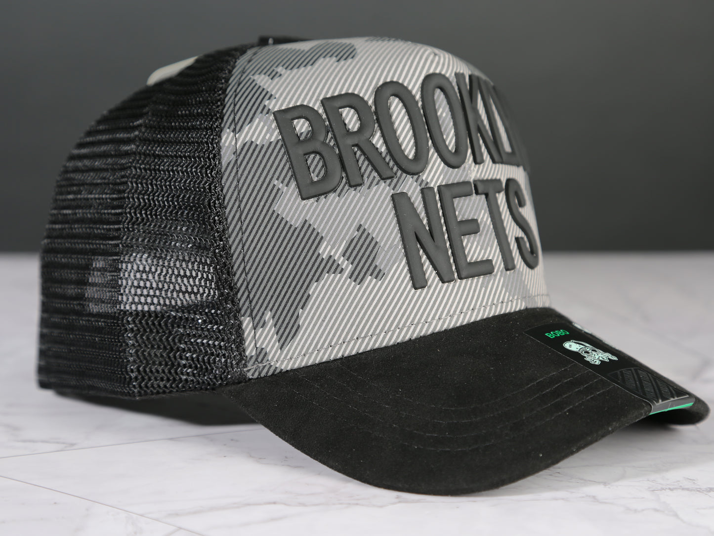 Cap Brooklyn nets cap (mirror) gray