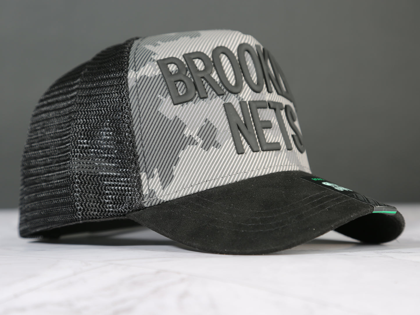 Cap Brooklyn nets cap (mirror) gray