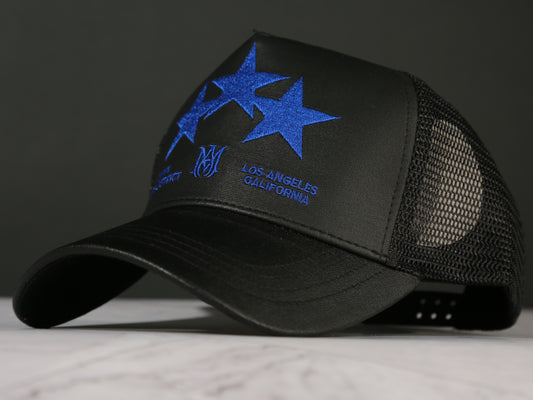 CAP Amiri black with blue (MIRORR)